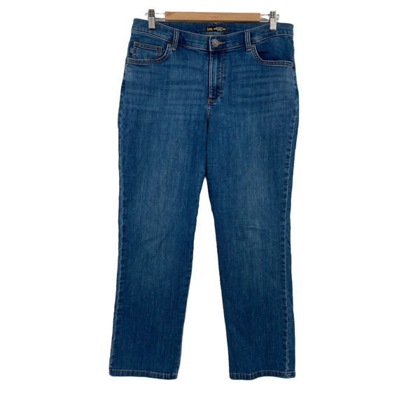 Lee Denim - Lee 12 Short Relaxed Fit Straight Leg Mid Rise Jeans